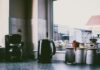 photograph of a kitchen counter
