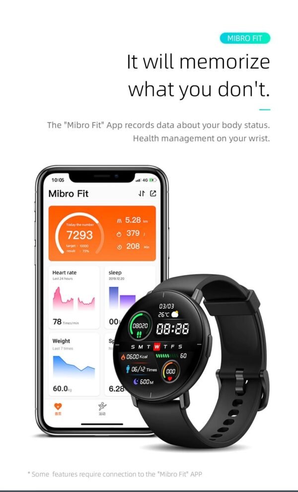 Xiaomi Mibro Lite AMOLED Smart Watch - Image 3