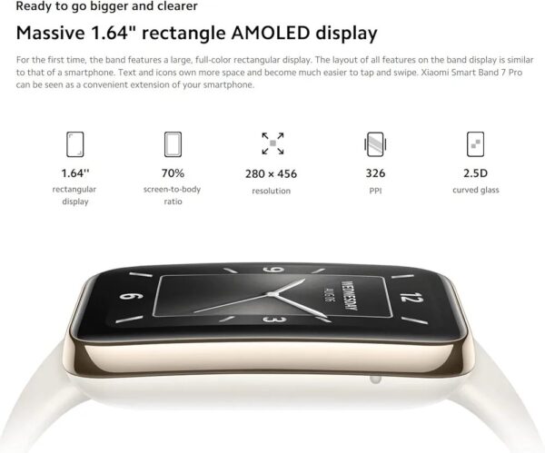 Xiaomi Band 7 Pro Smartwatch with GPS(Global Version), Health & Fitness Activity Tracker - Image 6