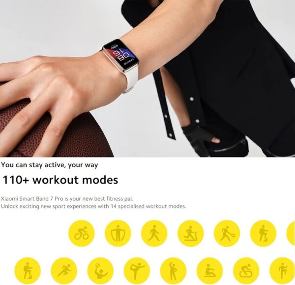 Xiaomi Band 7 Pro Smartwatch with GPS(Global Version), Health & Fitness Activity Tracker - Image 9