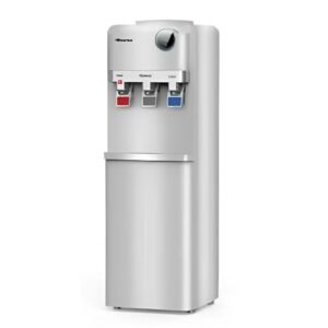 Hisense 3 tap water dispenser H96WDTS3S2 with 12 litres storage cabinet