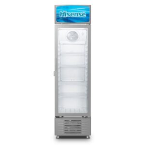 Hisense 370L Beverage Cooler Chiller Showcase Fridge – White