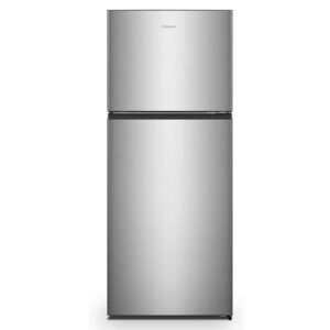 Hisense 488L Double Door fridge Top Freezer Refrigerator, No Frost, Silver, A+, RT488N4ASU