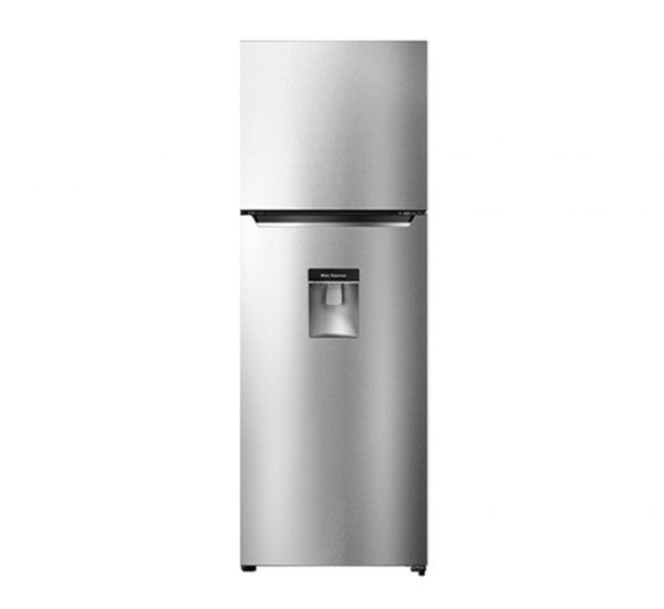 Hisense 419L Refrigerator with Water Dispenser RT419N4WCU; Double Door, Frost Free Top Mount Freezer
