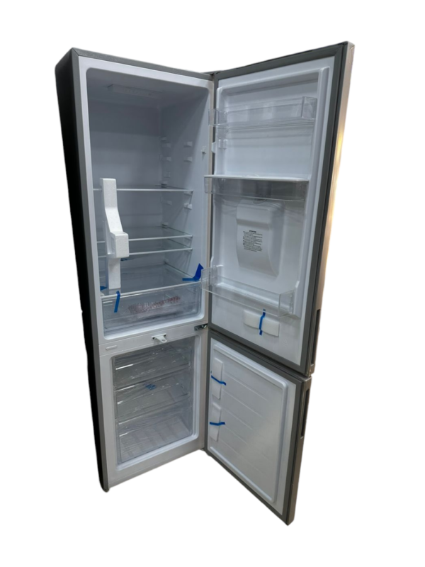 CHIQ 330L Double Door Refrigerator with Water Dispenser Bottom Freezer Frost Free