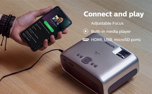 Philips Neopix Easy NPX440 Home Projector - Image 4