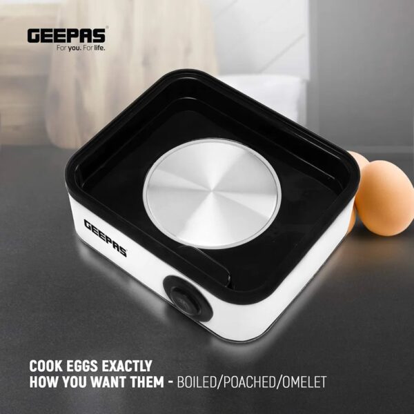 Geepas 2-in-1 Egg Boiler & Poacher 2 Tier 16 Eggs GEB63019UK - Image 10