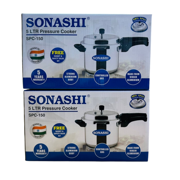 Sonashi 5L Pressure Cooker SPC-150 - Image 2