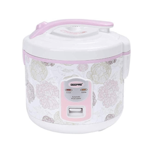 Geepas 1.5L Automatic Rice Cooker 3-in-1 [ Cook, Steam & Keep Warm ] GRC4334N