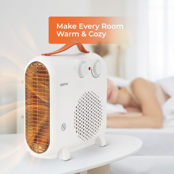 Geepas Portable Fan Heater GFH28547 - Image 5
