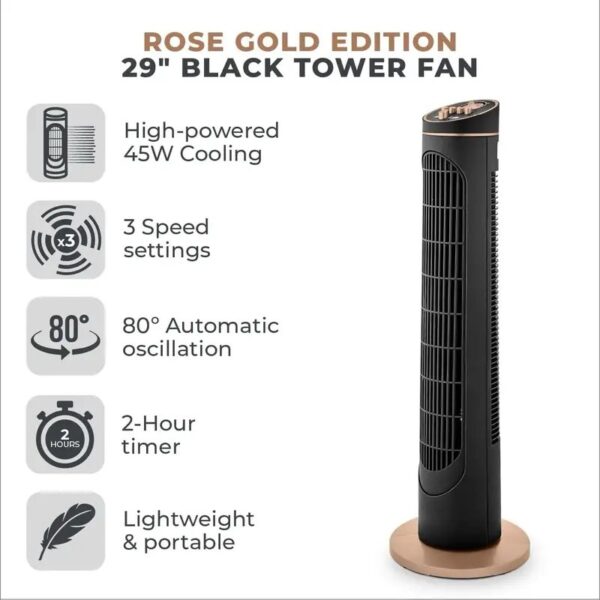 Digiwave 29 inch Tower Fan - Image 2