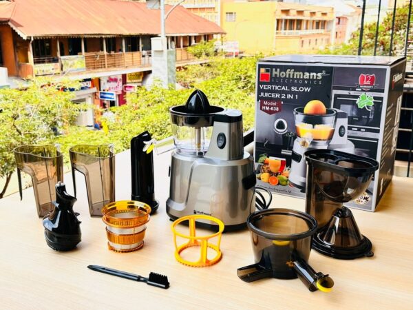 Hoffmans Vertical Slow Juicer 2-in-1 HM-638 - Image 2