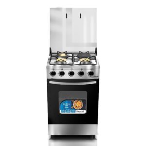 Saachi 3 Gas Burners, 1 Electric Plate Gas Cooker Oven 50x50cm 6362