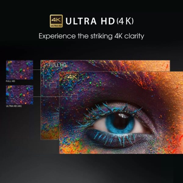 Toshiba 55 Inch 55C350 4K UHD Smart LED TV With HDR & Dolby Atmos With Inbuilt Free To Air Decoder – Black. - Image 5