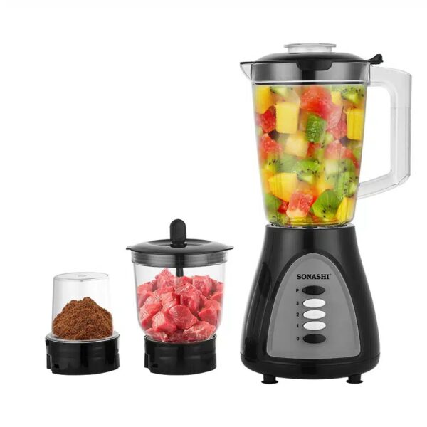 Sonashi 1.5L 3-in-1 Blender SB160N Unbreakable Jar