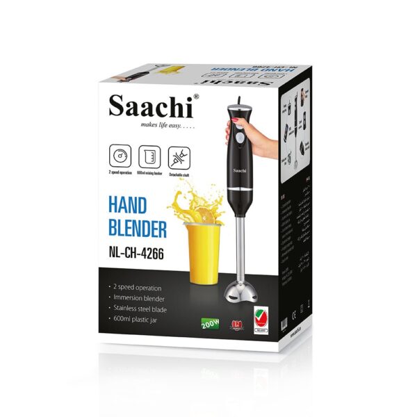 Saachi Hand Blender NL-CH-4266 with Jar - Image 2