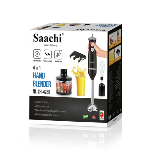 Saachi 4 in 1 Hand Blender NL-CH-4268 - Image 2