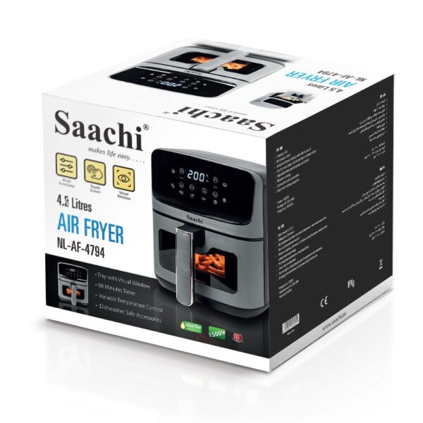 Saachi 4.5L Air Fryer NL-AF-4794 - Image 2