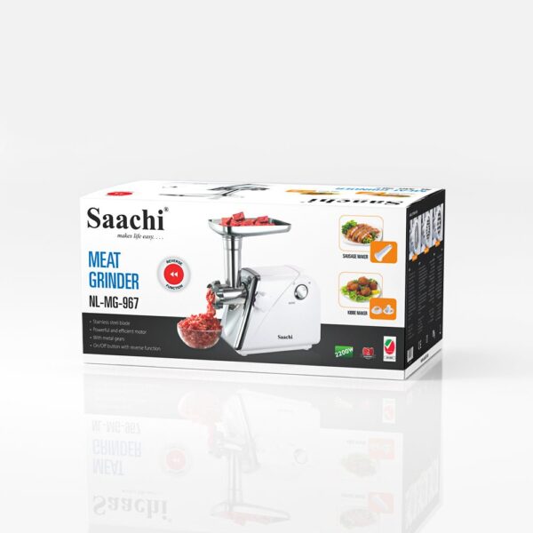 Saachi Meat Grinder NL-MG-967-WH - Image 2