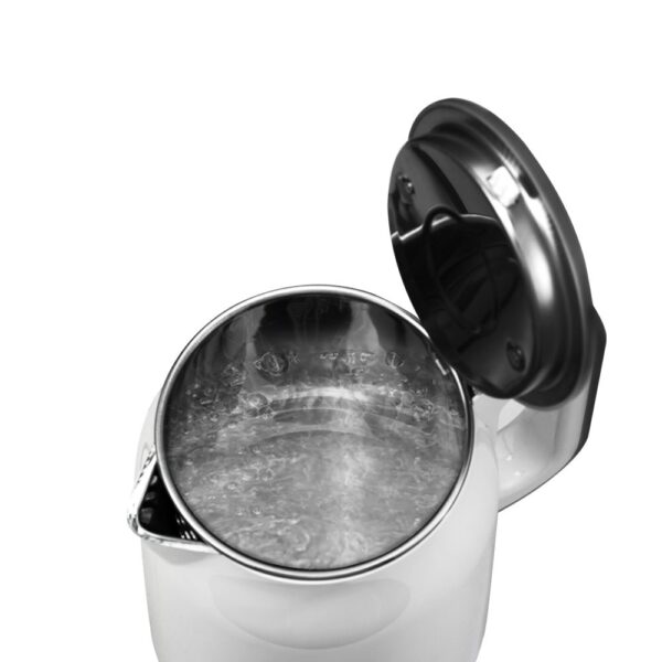 Saachi 1.8L Electric Kettle NL-KT-7748-WH ( White ) with Automatic Shut-Off - Image 3