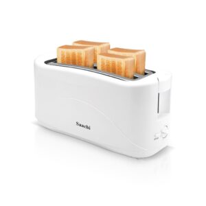 Saachi 4 Slice Toaster NL-TO-4565-WH ( White )