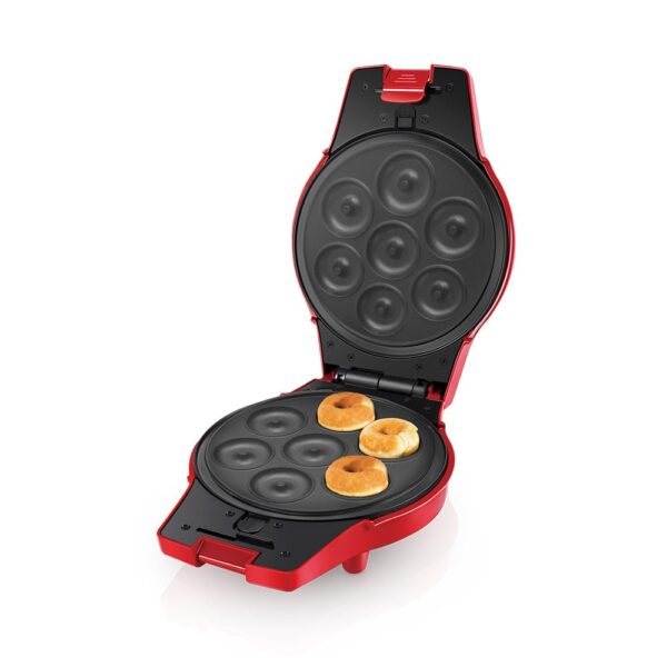 Saachi 2 in 1 Waffle/Donut Maker NL-2M-1564-RD - Image 4