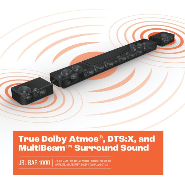 JBL Sound Bar 7.1.4ch Deep Bass 1000w with 4k ultra & Dolby Atmos - Image 5