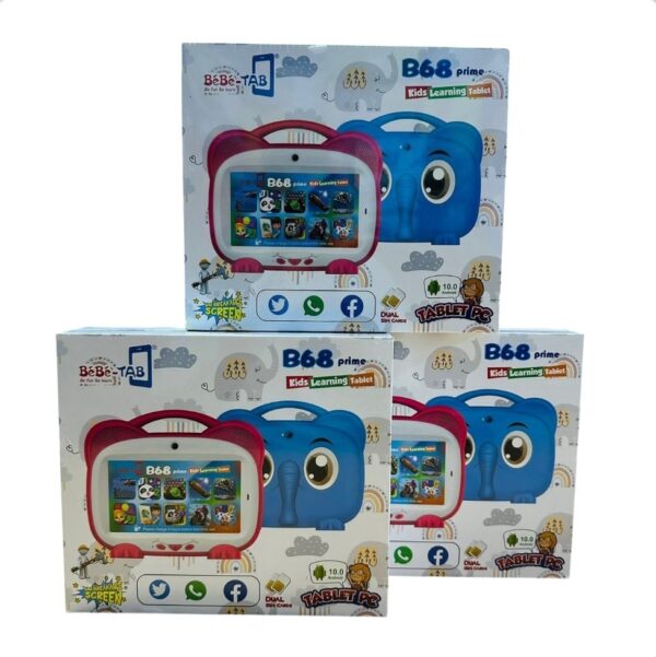 Bebe Tab B68 Prime 7 inch 64GB ROM, 4GB RAM Kid's Learning Tablet - Image 2