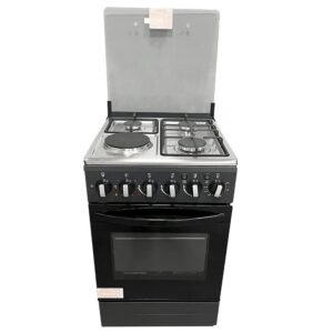 Globalstar 3 Gas + 1 Electric & Electric Oven 50x50cm – Black