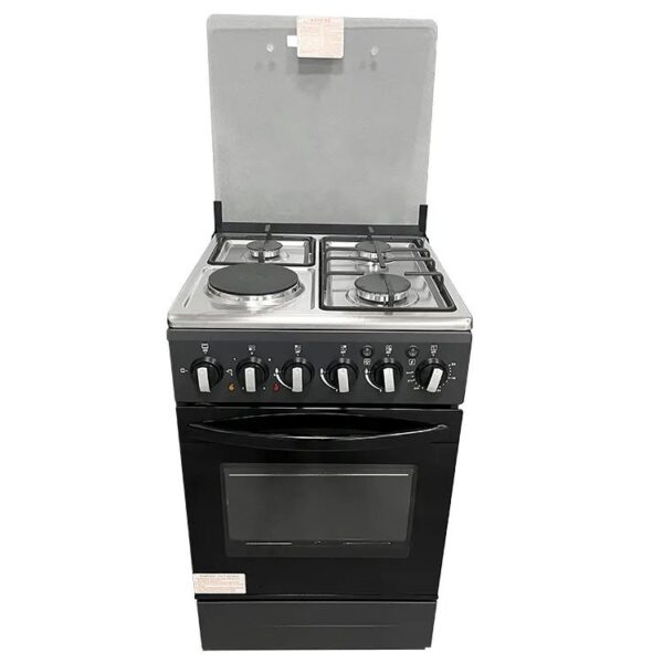 Globalstar 3 Gas + 1 Electric & Electric Oven 50x50cm – Black