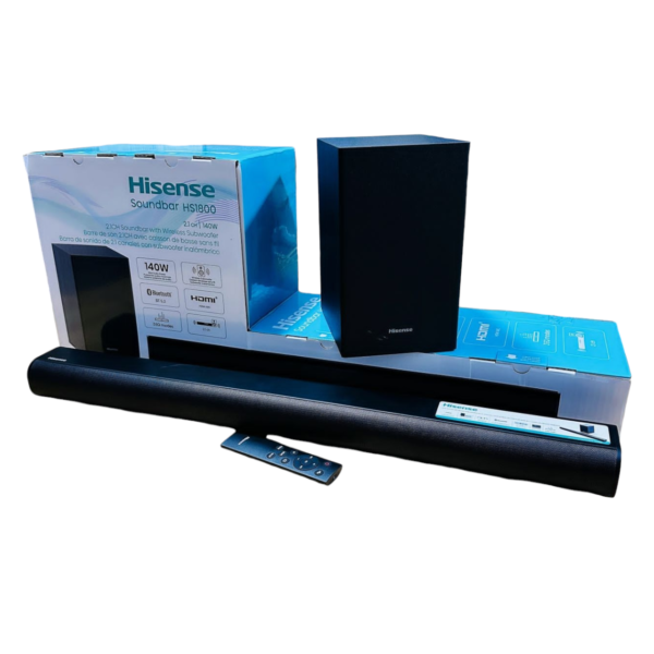Hisense 2.1ch Wireless Sound Bar HS1800