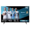 Hisense 70-inch 4K UHD Smart LED TV, 70A6K; Built-in Wi-Fi, HDR, Dolby Atmos, VIDAA, Bluetooth, Free-to-Air Decoder