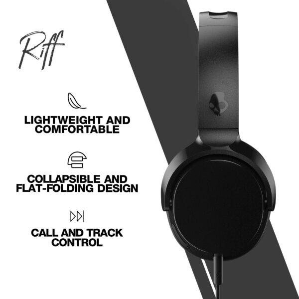 Skullcandy Riff Wired On Ear Headphones - Image 5