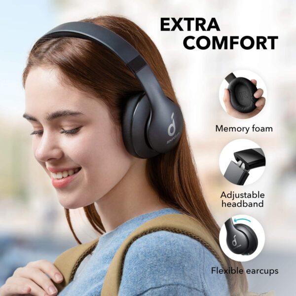 Anker Soundcore Life 2 Neo Bluetooth Wireless Headphones 60 Hours Play Time - Image 4