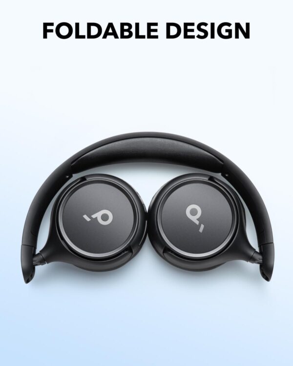 Anker Soundcore H30i Bluetooth Wireless & Wired Headphones 70 Hours Play Time ( Kids & Adults ) - Black - Image 4