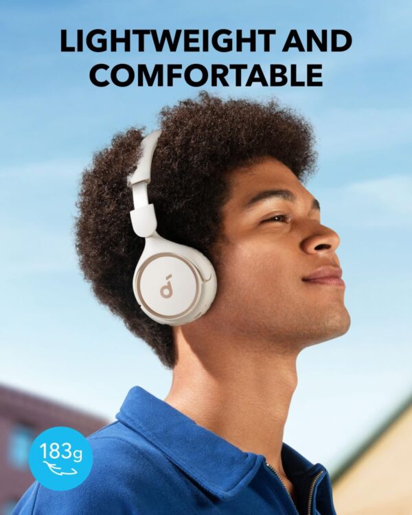 Anker Soundcore H30i Bluetooth Wireless & Wired Headphones 70 Hours Play Time ( Kids & Adults ) - White - Image 4