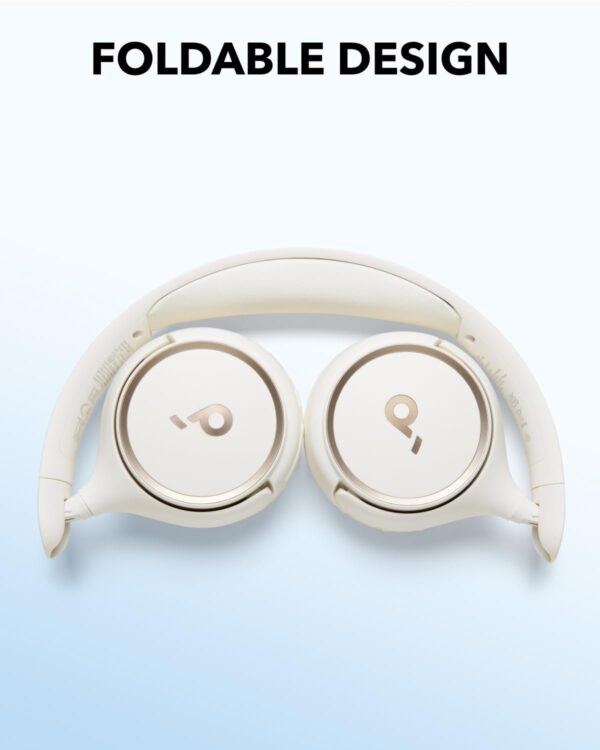 Anker Soundcore H30i Bluetooth Wireless & Wired Headphones 70 Hours Play Time ( Kids & Adults ) - White - Image 3