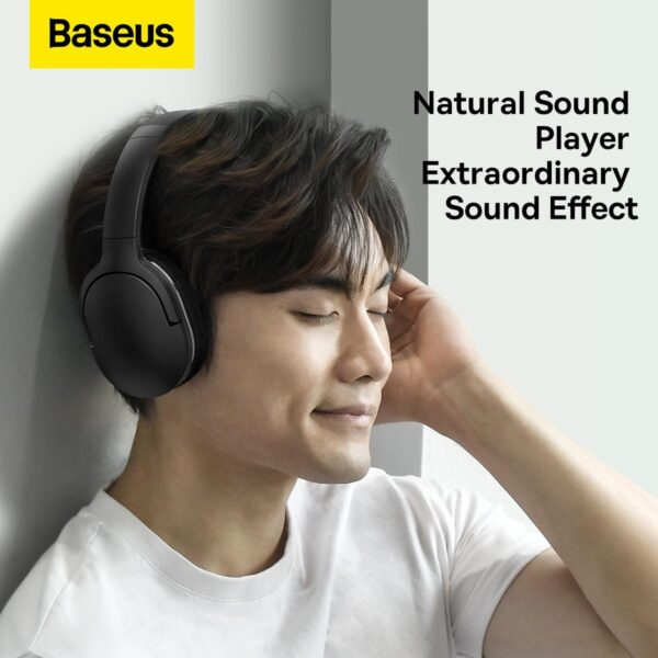 Baseus Encok Wireless Gaming Headphone D02 Pro 40 Hours Play Time (black) - Image 5