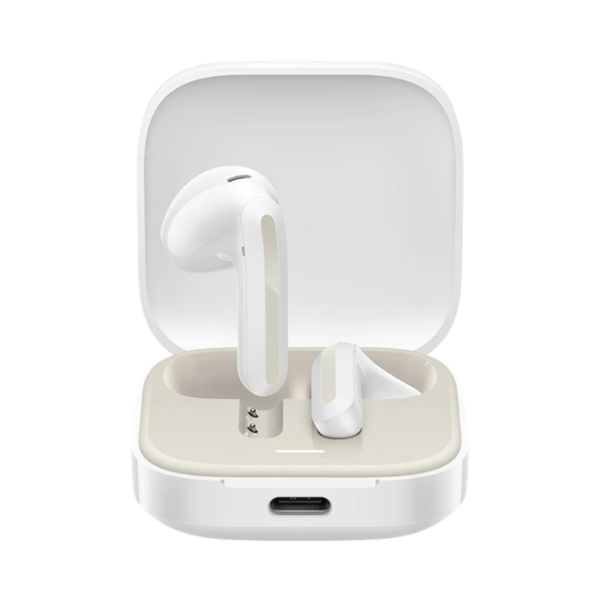 Xiaomi Redmi Buds 6 Active Bluetooth Wireless Earbuds 30 Hours Play Time ( White ) - Image 2