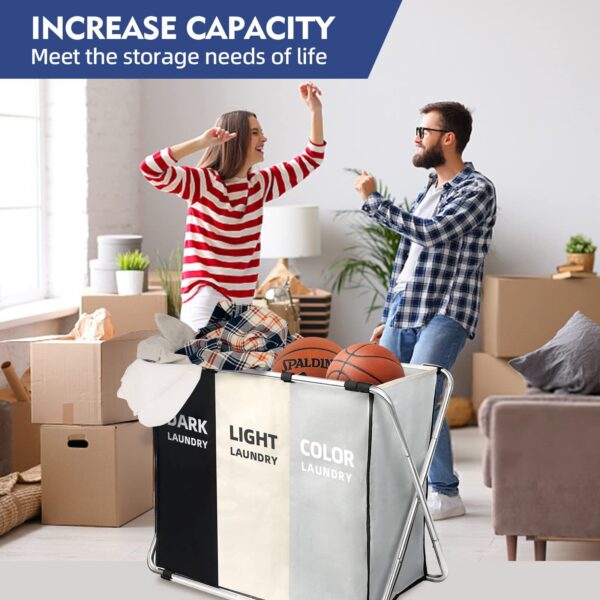 Laundry Basket Storage Organizer - Image 5