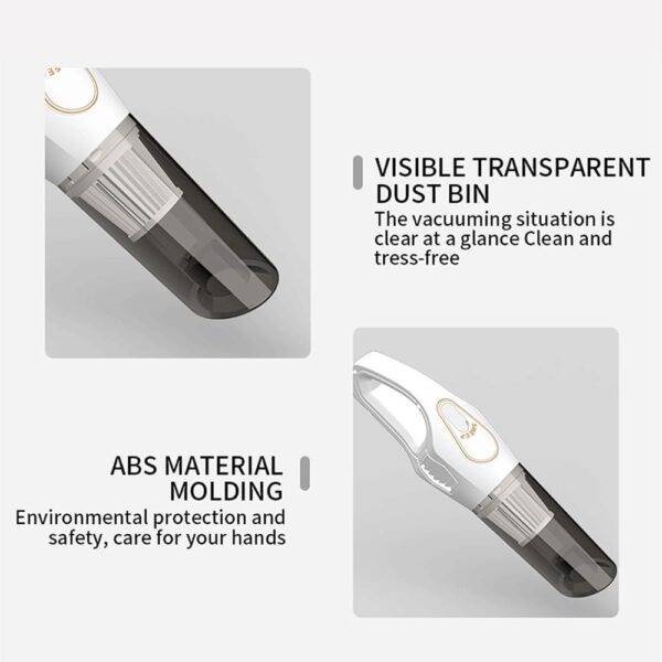 Handheld Vacuum Cleaner 3-in-1 Cordless, Bagless - Image 4