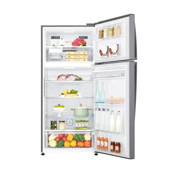 LG GL-F602HLHU 410(L) | Top Freezer Refrigerator | Inverter Linear Compressor | Smart ThinQ™ | LINEAR Cooling™ - Image 2