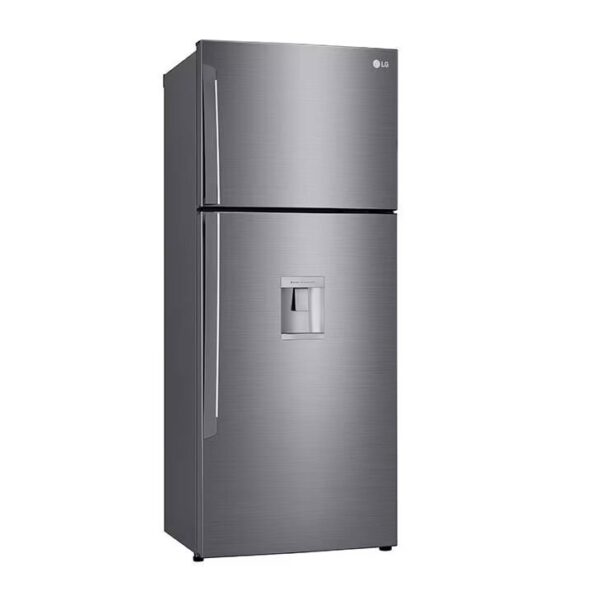 LG 438L Top Freezer Refrigerator, Smart Inverter Compressor, GL-T652HLCM