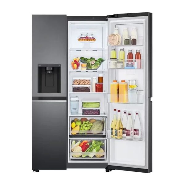 LG 635L Side-by-Side Door Refrigerator, LinearCooling™, GC-J257SQRS - Image 2