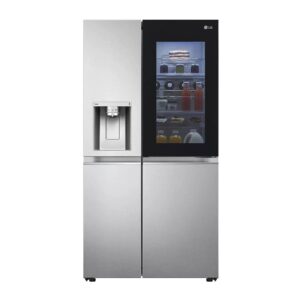 LG GC-X257CSES Knock Twice, See Inside, 674 Ltr InstaView Door-in-Door™, Side-by-Side Refrigerator w/ Inverter Linear Compressor, DoorCooling+™