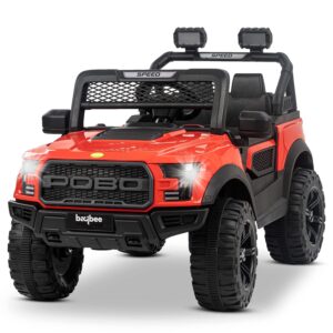 Pobo Jeep Kids Electric Rechargeable Car With Remote Control Upto 8yrs