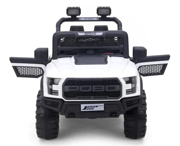 Pobo Jeep Kids Electric Rechargeable Car With Remote Control Upto 8yrs - Image 3