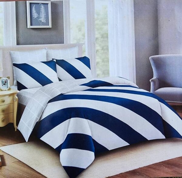 5by6 4pc Duvet Set with 2 Pillowcases, 1 Bedsheet, 1 Duvet Microfiber