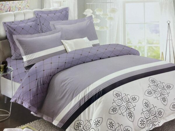 5by6 4pc Duvet Set with 2 Pillowcases, 1 Bedsheet, 1 Duvet Microfiber