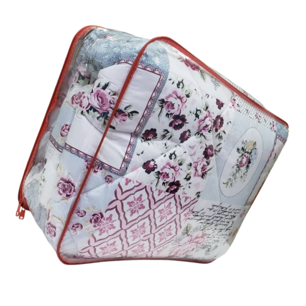 5by6 4pc Duvet Set with 2 Pillowcases, 1 Bedsheet, 1 Duvet Microfiber